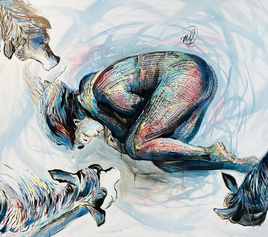 Grounded 24” by 30” only